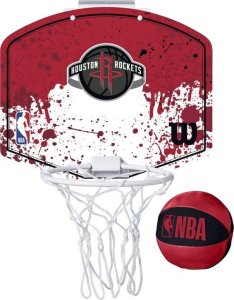 Wilson Wilson NBA Team Houston Rockets Mini Hoop WTBA1302HOU Czerwone One size 1