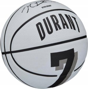 Wilson Wilson NBA Player Icon Kevin Durant Mini Ball WZ4007301XB białe 3 4