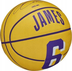 Wilson Wilson NBA Player Icon Stephen Curry Mini Ball WZ4007401XB białe 3 3