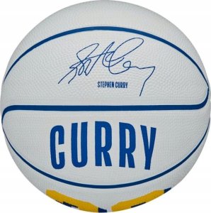Wilson Wilson NBA Player Icon Stephen Curry Mini Ball WZ4007401XB białe 3 7