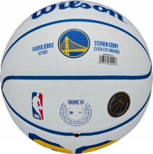 Wilson Wilson NBA Player Icon Stephen Curry Mini Ball WZ4007401XB białe 3 8