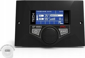 Tech Sterownik ST-880 zPID do kotła zasypowego czarny 4