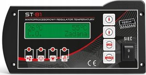 Tech Sterownik ST-880 zPID do kotła zasypowego czarny 5