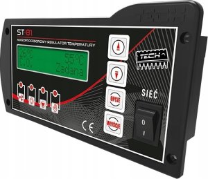 Tech Sterownik ST-880 zPID do kotła zasypowego czarny 6