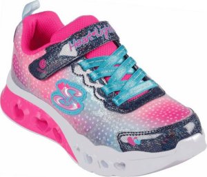 Skechers Buty SKECHERS Flutter Heart Lights - Simply Love (302315L-NVMT) 33.5 1