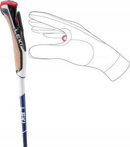 Leki LEKI KIJE Nordic Walking Smart Pacer Lite 125 5