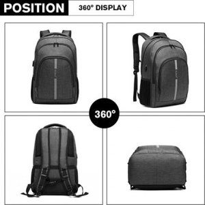 Plecak turystyczny Kono Plecak do Pracy Męski na Laptopa 15,6 Volcom 4