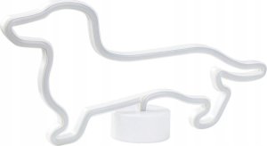 Beliani Neon LED pies niebieski FRANCIS 4