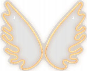 Beliani Neon ścienny LED skrzydła anioła biały GABRIEL 4