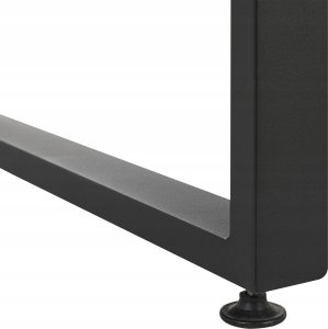 Beliani Zestaw ogrodowy stół rozkładany i 8 krzeseł czarny VALCANETTO/BUSSETO 11