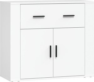 vidaXL Szafki, 3 szt., biały, materiał drewnopochodny 6