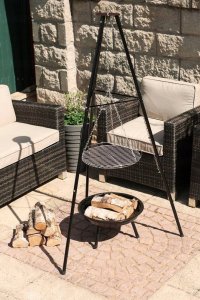 Maltec Grill Ogrodowy Wiszący Palenisko Trójnóg TripleBBQ GM10000 17