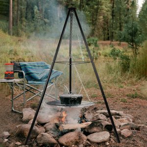 Maltec Grill Ogrodowy Wiszący Palenisko Trójnóg TripleBBQ GM10000 3