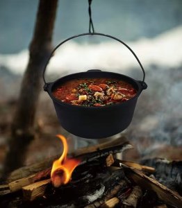 Maltec Grill Ogrodowy Wiszący Palenisko Trójnóg TripleBBQ GM10000 37