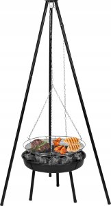 Maltec Grill Ogrodowy Wiszący Palenisko Trójnóg TripleBBQ GM10000 38