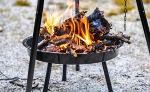 Maltec Grill Ogrodowy Wiszący Palenisko Trójnóg TripleBBQ GM10000 43