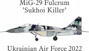 Mastercraft Model MIG-29 GHOST OF KIEV 41106 2