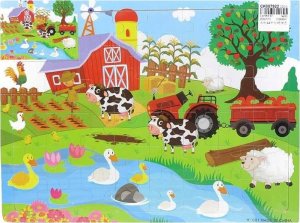 Bigtoys Puzzle drewno 44el farma BPUZ3916 23916 1