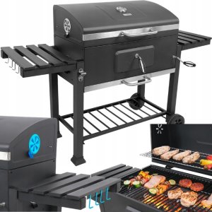 Toya LUND GRILL WĘGLOWY XXL ŻELIWNY RUSZT 78x42,5cm 26