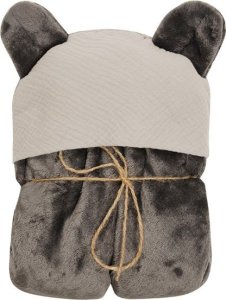 BabyMatex Kocyk 95 x 95 z Kapturkiem Koala Muslin 03 1