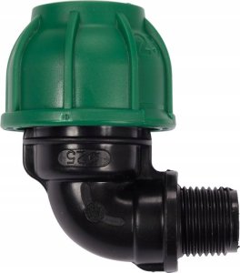 Toya FLO KOLANKO DO RUR PE 90st. 25mm x GZ 1/2" DO INSTALACJI WODNYCH 4