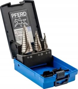 Wiertło Sourcing 3-piece step drill set PFERD STB HSS 3 1