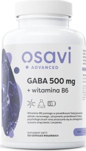 Osavi Osavi - GABA 500mg + Witamina B6, 120 vkaps 1