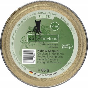 Catz Finefood Catz Finefood Filety N.415 Kurczak/Kangur tacka 85g 1