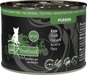 Catz Finefood Catz Finefood Purrrr N.115 Kaczka puszka 200g 1