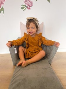 Blomster Fotelik dziecięcy z koroną 4