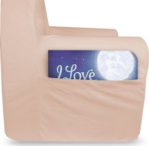 Blomster Fotelik dziecięcy z uszami różowy 3