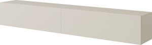 Selsey Szafka RTV Bisira 200 cm Szary beż 5