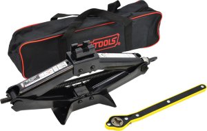 AWTools AWTOOLS PODNOŚNIK TRAPEZOWY 2000kg + KLUCZ + TORBA 2