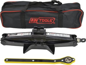 AWTools AWTOOLS PODNOŚNIK TRAPEZOWY 2000kg + KLUCZ + TORBA 4