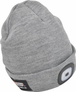 AWTools AWTOOLS CZAPKA Z LAMPKĄ LED 120lm SZARA 2