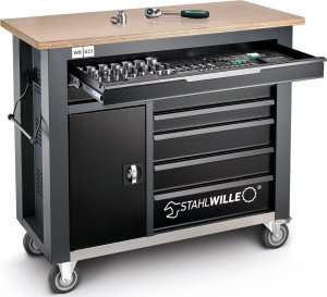 Wózek narzędziowy Sourcing Tool trolley with workbench STAHLWILLE WB 621 1