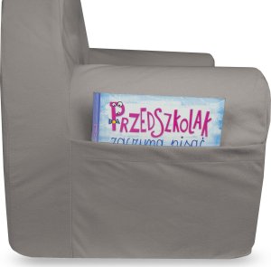 Flumi Fotelik dziecięcy z uszami szary 2