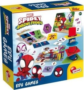 Lisciani LISCIANI SPIDEY KOLEKCJA GIER EDUKACYJNYCH 1