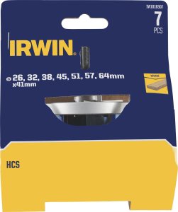 Irwin IRWIN OTWORNICE DO DREWNA HCS 26, 32, 38, 45, 51, 57 i 64mm x 41mm do drewna z trzpieniem mocującym 2