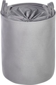 Beliani Zestaw 3 koszy tekstylnych szary ARCHA 3