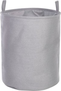 Beliani Zestaw 3 koszy tekstylnych szary ARCHA 5