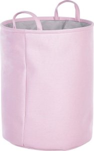 Beliani Zestaw 3 koszy tekstylnych różowy ARCHA 8