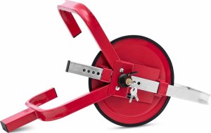 Stamony Blokada zabezpieczenie antykradzieżowe na koło uniwersalne okrągłe Blokada zabezpieczenie antykradzieżowe na koło uniwersalne okrągłe 2