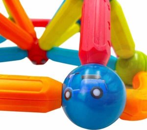 Woopie Magnetyczne Klocki Konstrukcyjne Edukacyjne 128 El. 2