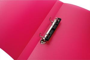 Segregator Herma 2-ringowy A4 25mm różowy (19164) 2