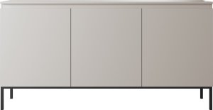 Selsey Komoda trzydrzwiowa Bemmi 150 cm Beżowy 10