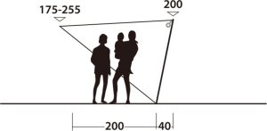 Namiot turystyczny Outwell Outwell Zadaszenie Touring Canopy, szaro-czarne 7