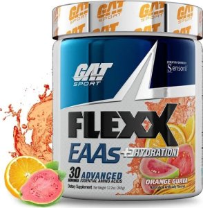 GAT GAT - Flexx EAAs + Hydration, Orange Guava, Proszek, 345g 1