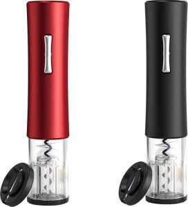 Braders Korkociąg Elektryczny Otwieracz Wina LED na baterie czarny Braders 11