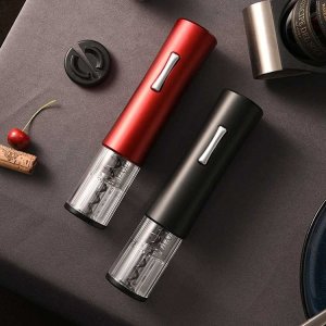 Braders Korkociąg Elektryczny Otwieracz Wina LED na baterie czarny Braders 16